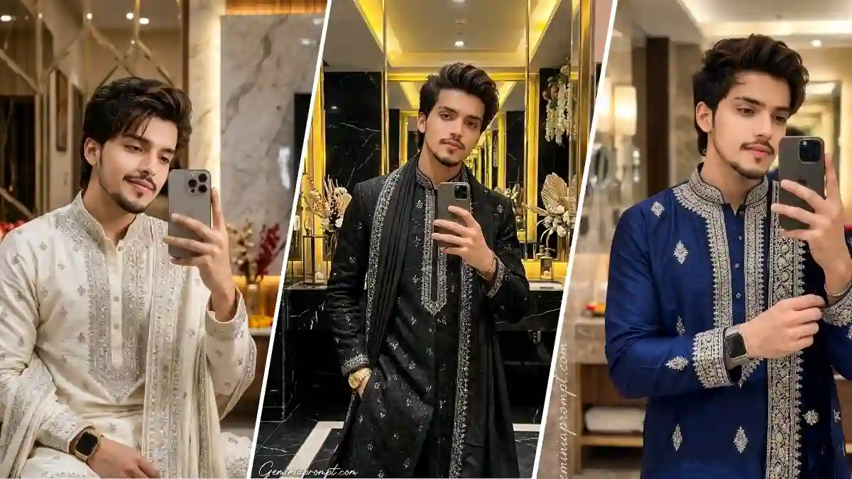 Gemini AI Mirror Selfie Prompts for Boys