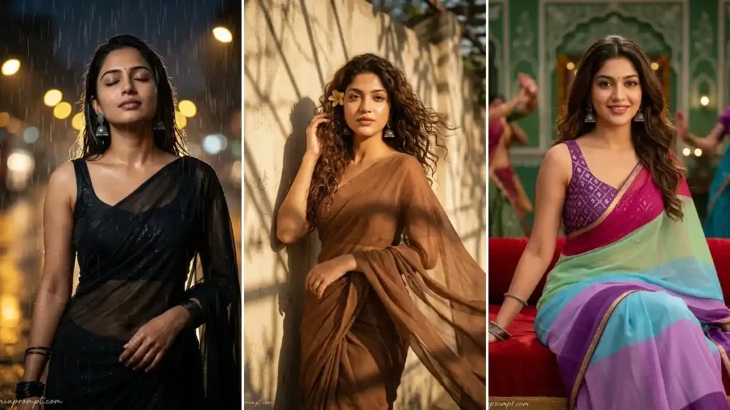 Saree Prompt for Girls Gemini Ai